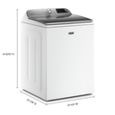 OPEN BOX Maytag® Smart Top Load Washer with Extra Power - 5.4 cu. ft. MVW6230HW