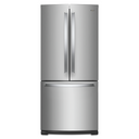OPEN BOX Whirlpool® 30-inch Wide French Door Refrigerator - 20 cu. ft. WRF560SFHZ