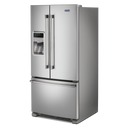 OPEN BOX Maytag® 33- Inch Wide French Door Refrigerator with Beverage Chiller™ Compartment - 22 Cu. Ft. MFI2269FRZ*