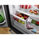 Open Box Kitchenaid® 25 Cu. Ft. 36-Width Standard Depth French Door Refrigerator with Interior Dispense KRFF305ESS