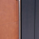 Cognac 24" Cuts By JennAir Leather Panel COGNAC24L
