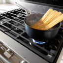 Whirlpool® 30-inch Smart Gas Range with True Convection, Steam/Self Cleaning, Rapid Preheat 5.3 CuFt Capacity WFGS7530RZ