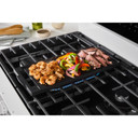 Whirlpool® 30-inch Smart Gas Range with True Convection, Steam/Self Cleaning, Rapid Preheat 5.3 CuFt Capacity WFGS7530RW