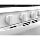 Whirlpool® 30-inch Smart Gas Range with True Convection, Steam/Self Cleaning, Rapid Preheat 5.3 CuFt Capacity WFGS7530RW