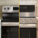 Whirlpool® 30-inch Smart Electric Range with  True Convection, No Preheat Air Fry, WipeClean™ Coating, Steam/Self Cleaning, Rapid Preheat 5.3 CuFt Capacity YWFES7530RW