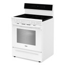 Whirlpool® 30-inch Smart Electric Range with  True Convection, No Preheat Air Fry, WipeClean™ Coating, Steam/Self Cleaning, Rapid Preheat 5.3 CuFt Capacity YWFES7530RW