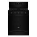 Whirlpool® 30-inch Gas Range with Air Fry and Air Baking, Self Cleaning, Rapid Preheat 5.0 CuFt Capacity WFGS5030RB