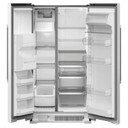 Maytag® 36-Inch Wide Side-by-Side Refrigerator - 25 Cu. Ft. MRSF4036PW
