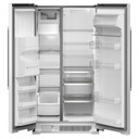 Maytag® 36-Inch Wide Side-by-Side Refrigerator - 25 Cu. Ft. MRSF4036PW