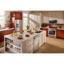 Kitchenaid® 26.2 Cu. Ft. Multi-Door French Door Refrigerator with Platinum Interior KRMF536RPS
