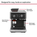 KitchenAid.ca Exclusive Colour - Semi Automatic Espresso Machine with Burr Grinder KES6551BK