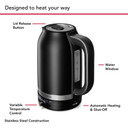 Kitchenaid® 1.7 Liter Electric Kettle KEK1701BM