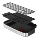 Kitchenaid® Semi Automatic Espresso Machine with Burr Grinder KES6551SX