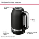 Kitchenaid® 1.7 Liter Electric Kettle KEK1701BK