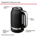 Kitchenaid® 1.7 Liter Electric Kettle KEK1701BK