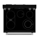 Maytag® 30-Inch Convection Electric Range With No Preheat Air Fry and Air Baking - 5.3 Cu. Ft. YMFES6030RB