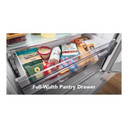 Kitchenaid® 20 cu. ft. 36-Inch Width Counter-Depth French Door Refrigerator with Interior Dispense KRFC136RWH Kitchenaid® 20 cu. ft. 36-Inch Width Counter-Depth French Door Refrigerator with Interior Dispense KRFC136RWH