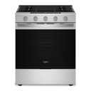 Whirlpool® 30-inch Smart Slide In Gas Range with True Convection, No Preheat Air Fry, Steam/Self Clean and High Speed Preheat WSGS7530RZ