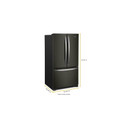 Whirlpool® 36-Inch Wide Counter-Depth French Door Bottom Mount Refrigerator - 20 cu. ft. WRFC2036RV