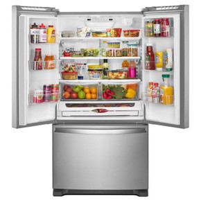 Whirlpool® 33-inch Wide French Door Refrigerator - 22 cu. ft. WRFF5333PZ