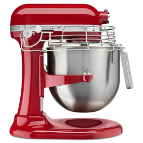 Kitchenaid® NSF Certified® Commercial Series 8-Qt Bowl Lift Stand Mixer with Stainless Steel Bowl Guard KSMC895ER