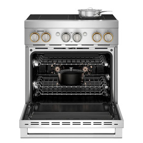 Jennair® RISE™ 30" Induction Professional-Style Range JPIFC730RL