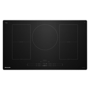 Kitchenaid® 36" Temp Cook™ Induction Cooktop with 5 Cooking Zones KCIT736SSS