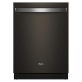 Whirlpool® 24-Inch Dishwasher with Total Coverage Wash Action and Auto Open Air Dry in Fingerprint Resistant Black Stainless WDTS8024SV