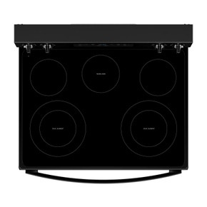 Whirlpool® 30-inch Electric Range with Air Cooking Technology YWFES4530SB