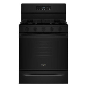 Whirlpool® 30-inch Gas Range with Air Cooking Technology WFGS5730SB
