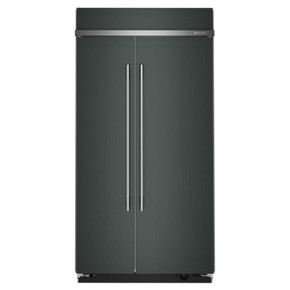 Kitchenaid® 25.5 Cu. Ft. 42" Built-In Side-by-Side Refrigerator with Platinum Interior KBSN742SJP