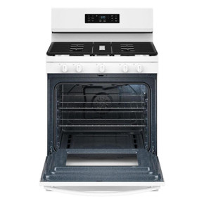 Whirlpool® 30-inch Gas Range with Air Cooking Technology and Steam Clean WFGS4530SW