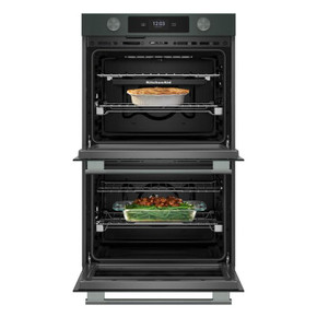 Kitchenaid® 30-inch Smart Electric Double Wall Oven with Assisted Cooking Modes - Juniper KOED730SJP