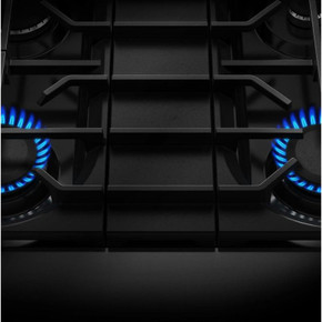 KitchenAid® 30-Inch 4 Burner Commercial-Style Gas Range with No Preheat Air Fry Mode KFGS930SJP