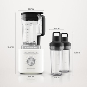 KitchenAid® Pure Power Blender with 2 Personal Blending Jars KSB2078PL