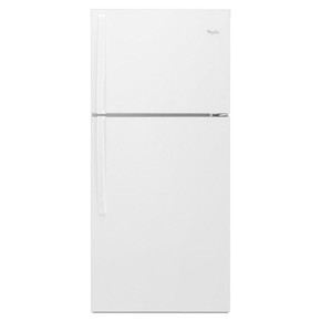 Whirlpool® 30" Wide Top-Freezer Refrigerator with LED Interior Lighting WRT549SZDW