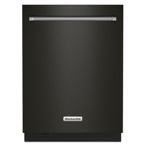 Kitchenaid® 44 dBA Dishwasher with 360° Max Jets™ Third Rack and LED Interior Lighting KDTM804KBS