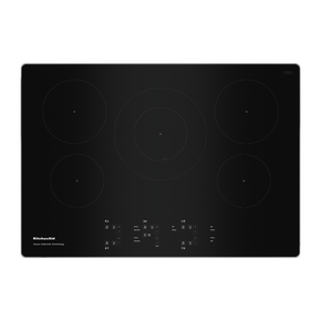 Kitchenaid® 30-Inch 5-Element Sensor Induction Cooktop KCIG550JSS