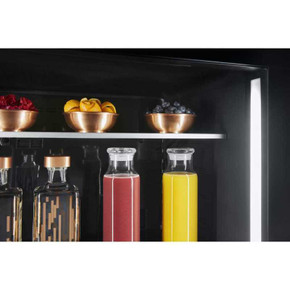 Jennair® NOIR™ 24" Built-In Undercounter Beverage Center - Left Swing JUBFL242HM