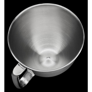 Kitchenaid® 3.5 Quart Polished Stainless Steel Bowl with Handle KSM35SSFP