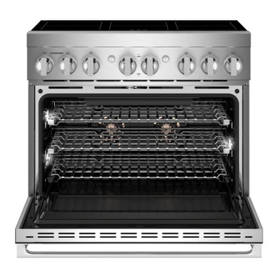 Jennair® NOIR™ 36" Induction Professional-Style Range JPIFC736RM