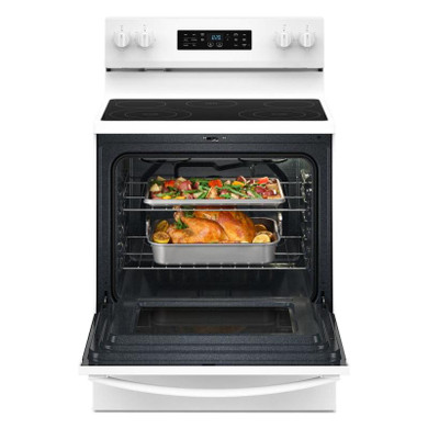 Whirlpool® 30-inch Electric Range with Air Cooking Technology YWFES4530SW