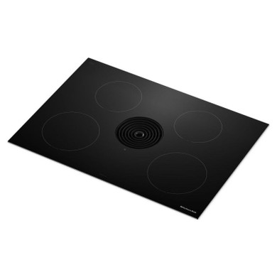 Kitchenaid® 30-inch NextGen Induction Downdraft Cooktop with 4 Cooking Zones KCID930SBL
