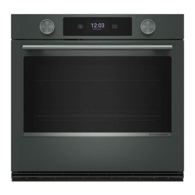 Kitchenaid® 30-inch Smart Electric Single Wall Oven with Assisted Cooking Modes - Juniper KOES730SJP