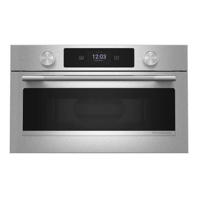 Kitchenaid® 27" Built In Microwave Oven with Air Fry KMBS727SPS