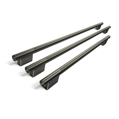 Black Ore Handle Hardware Accessory Kit for KitchenAid® 36" Built-In French Door Refrigerator W11777176