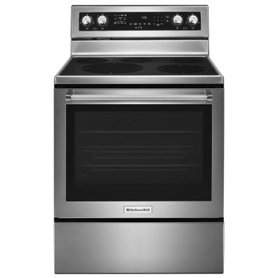 OPENBOX of Kitchenaid® 30-Inch 5-Element Electric Convection Range YKFEG500ESS