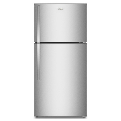Whirlpool® 30-inch Wide Top Freezer Refrigerator with Total Coverage Cooling- 19 Cu. Ft. WRTX7419SZ