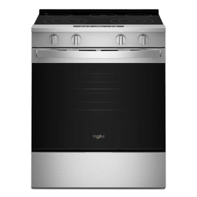 Whirlpool® 30-inch Electric Smart Range with Air Cooking Technology and Steam Clean YWSES4530TZ