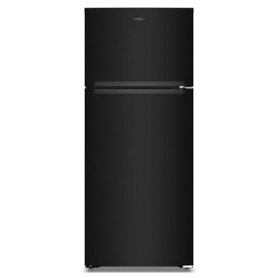 Whirlpool® 28-inch Wide Top Freezer Refrigerator with Total Coverage Cooling- 18.0 Cu. Ft. WRTX5118TB